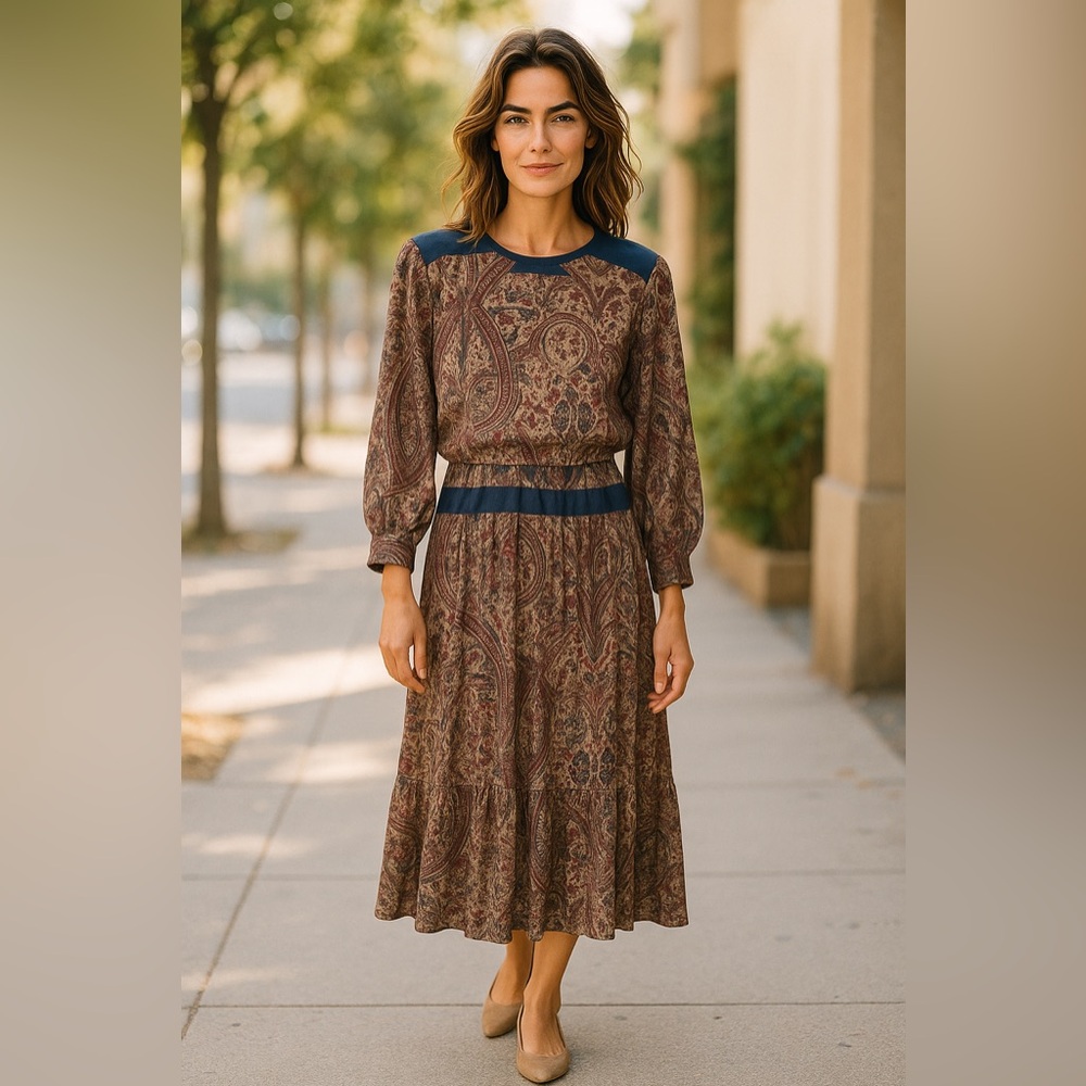 Jessica Cole Vintage Women's Multi-Color Dress